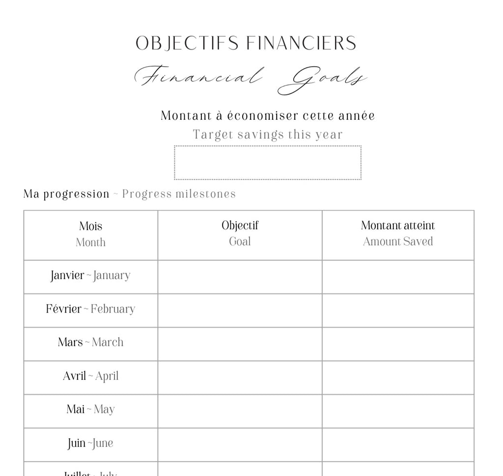 Planner digital 2026- My Better Self